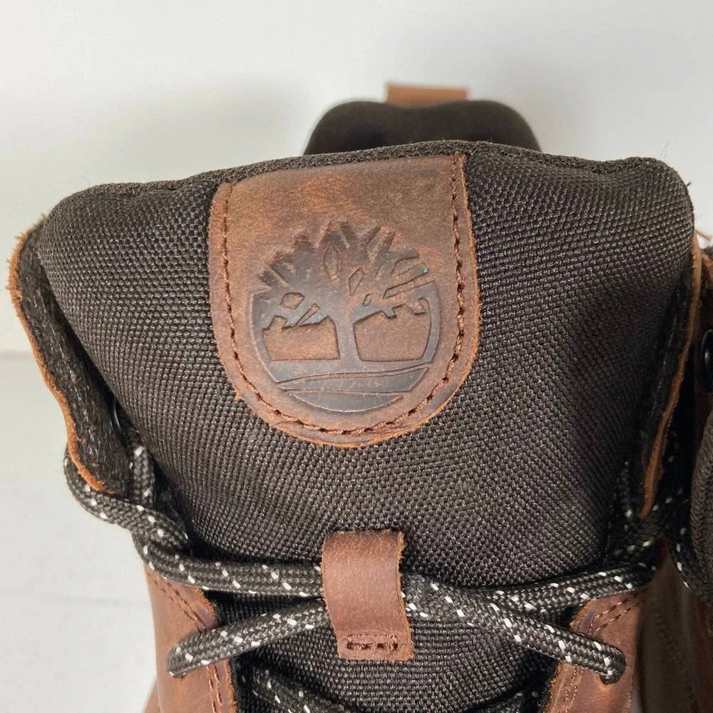 Timberland Parker Street Mens Brown Leather Sneaker Boots TB0A6BXEEM6 Size 11.5